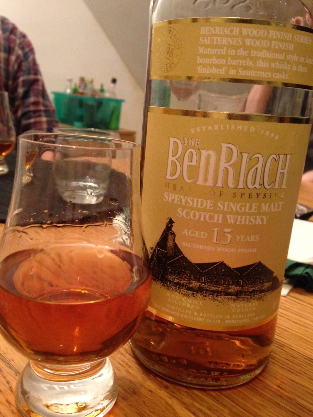 The BenRiach – Sauternes Wood Finish