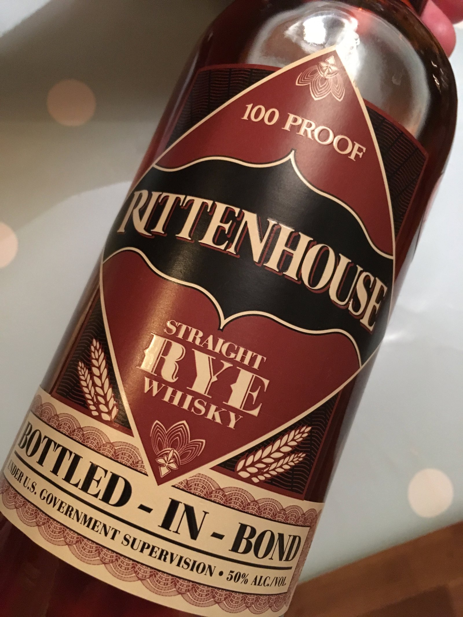 Rittenhouse Rye – Bottled in Bond