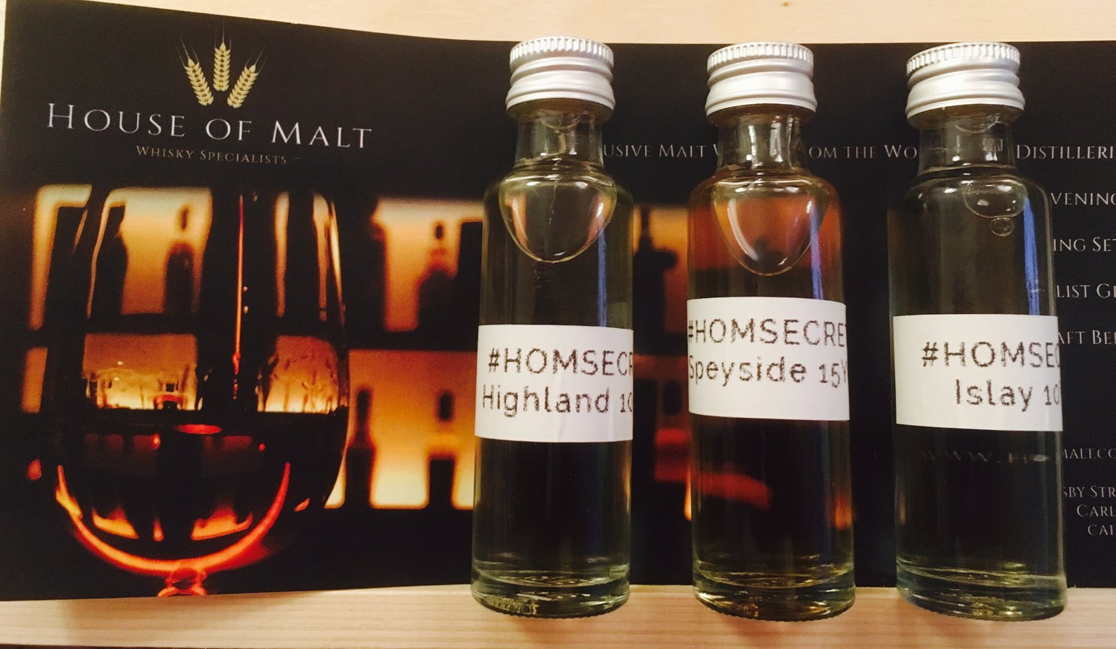 House of Malt Secret Bottlings