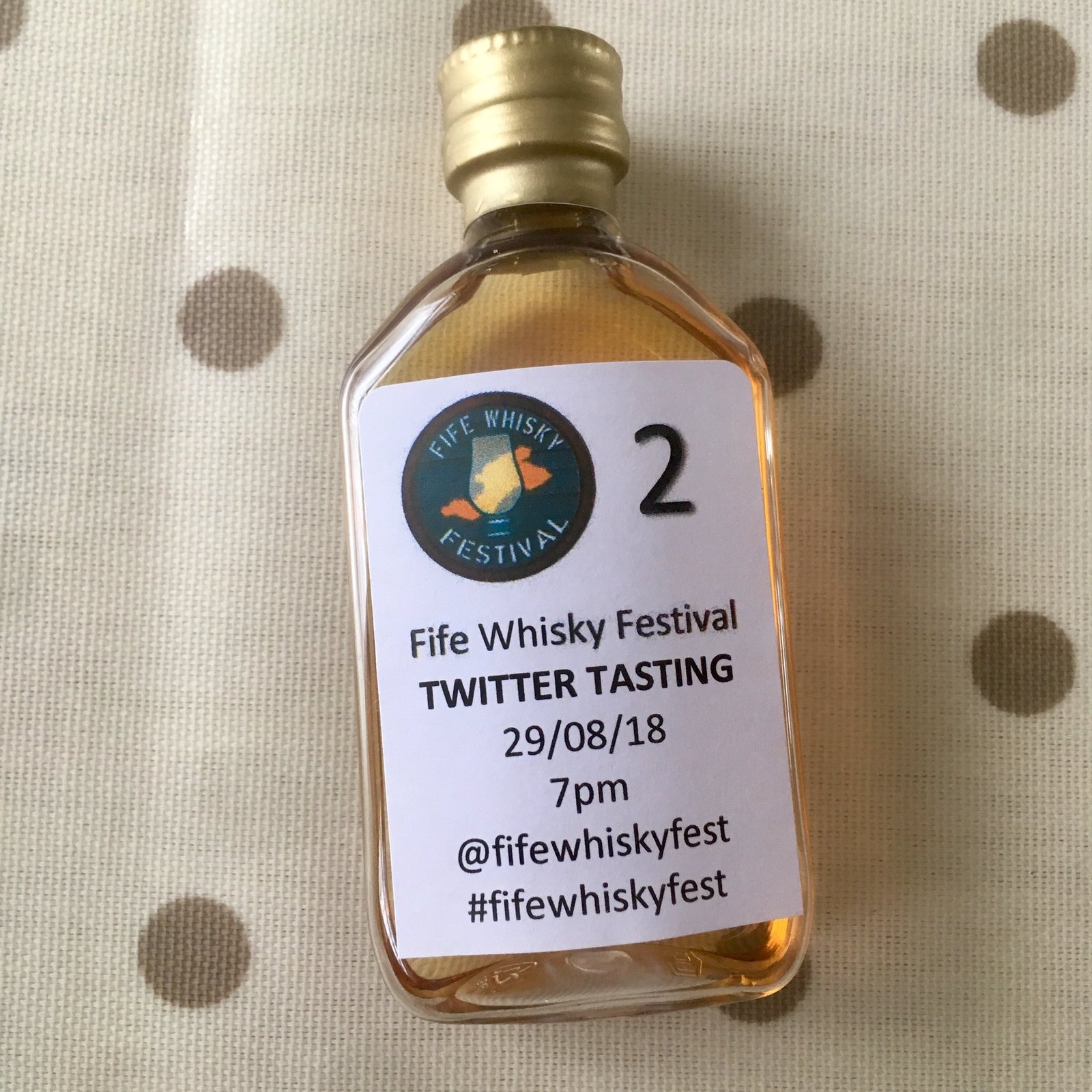 Fife Whisky Festival – Eden Mill – Hip Flask Series No.6