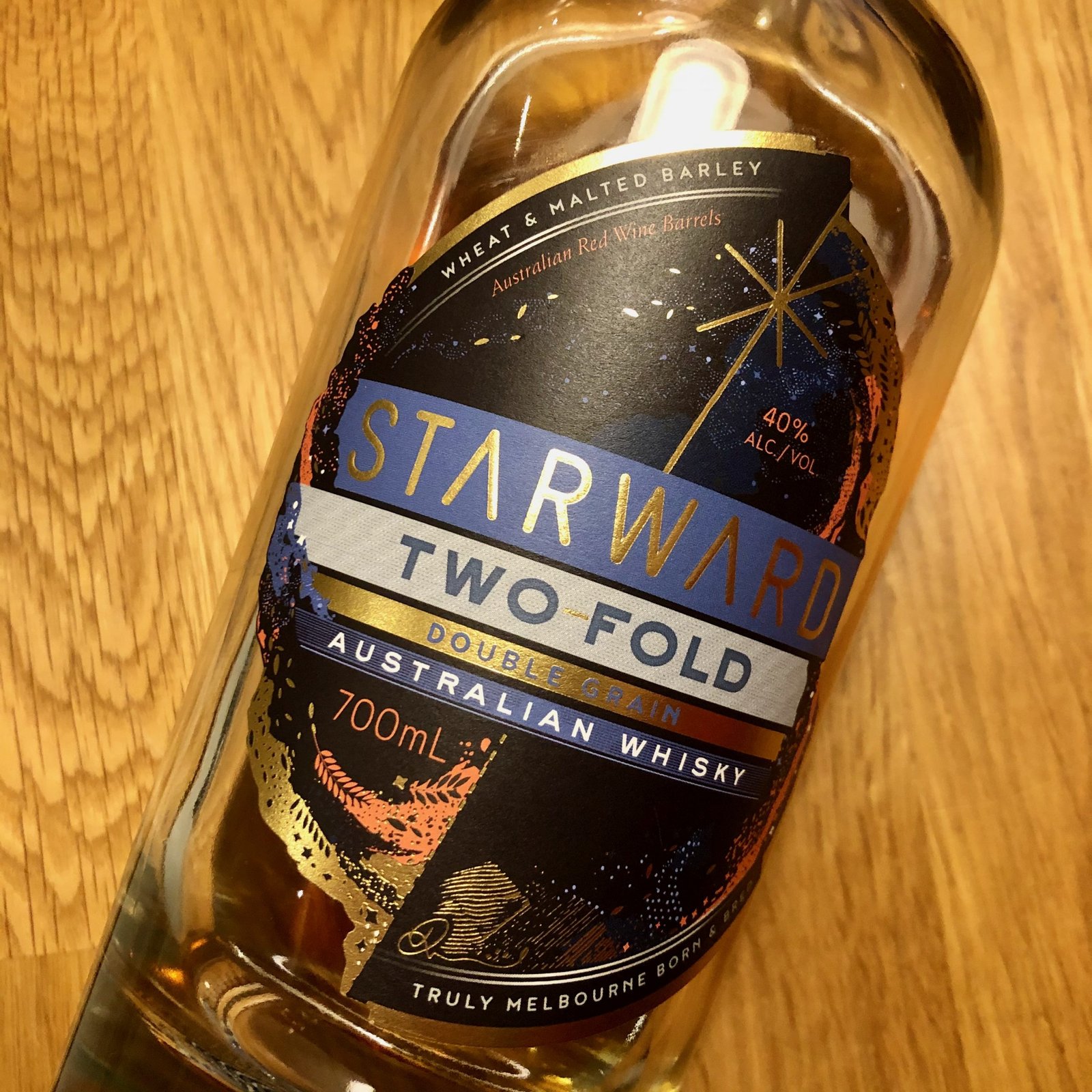 Starward Whisky Bottle