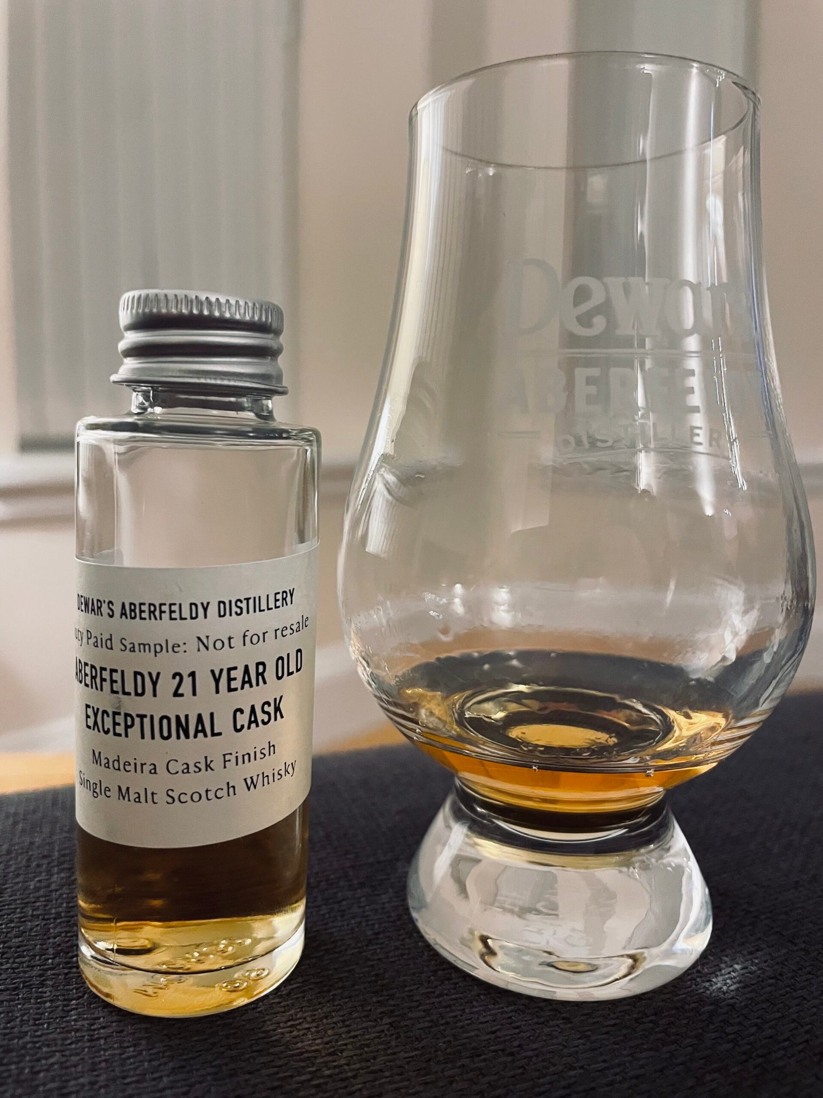 Aberfeldy – 21 Year Old – Exceptional Cask – Madeira