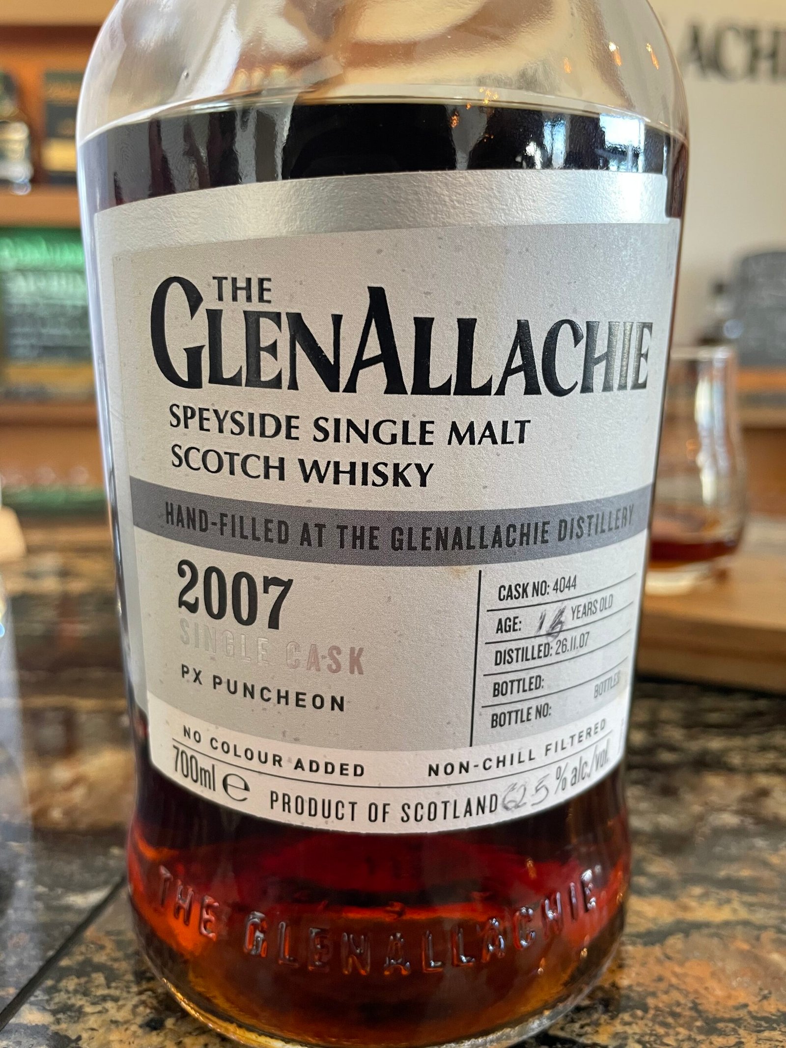 GlenAllachie – Distillery Exclusive – 16 Year Old – PX Puncheon